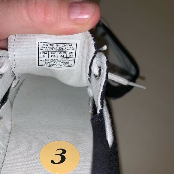 NWOT boys Ralph Lauren Polo boat shoes size 3 - Picture 5 of 5